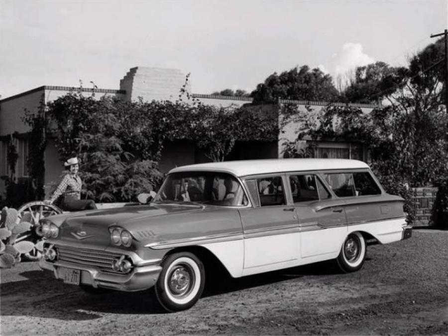 Chevrolet Brookwood 9-Passenger Wagon 1958 года  (фото 1 из 1)